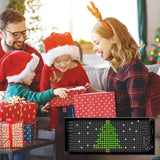 Programmable LED Matrix Panel Flexible Screen IP65 with APP Control 70*173mm - Rear View