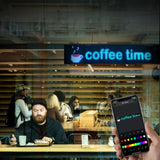 Programmable LED Matrix Panel Flexible Screen IP65 with APP Control 120*595mm - Extra Image
