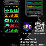 Programmable LED Matrix Panel Flexible Screen IP65 with APP Control 120*595mm