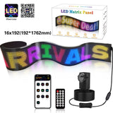 Programmable LED Matrix Panel Flexible Screen IP65 with APP Control 192*1762mm - Extra Image