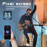Programmable LED Matrix Pixel Screen with APP Control 16*16 - 45-Degree Angle