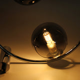 Contemporary Chrome Sphere Table Lamp - Extra Image