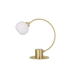 Penelope Touch Table Lamp - Antique Brass - Front View