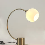 Penelope Touch Table Lamp - Antique Brass - 45-Degree Angle