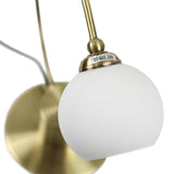 Penelope Touch Table Lamp - Antique Brass - Rear View