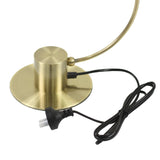 Penelope Touch Table Lamp - Antique Brass - Low Angle