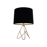 Belira Antique Brass Accent Lamp - Front View
