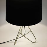 Belira Antique Brass Accent Lamp - Top-Down View