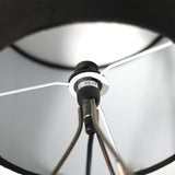 Belira Antique Brass Accent Lamp - Rear View