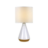 Lux Tapered Ceramic Table Lamp - Front View