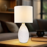 Hass Ceramic Table Lamp - Top-Down View