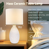 Hass Ceramic Table Lamp - 45-Degree Angle