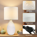 Hass Ceramic Table Lamp - Rear View