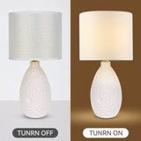 Hass Ceramic Table Lamp - Close-Up Angle