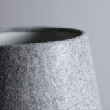 Industrial Elegance Grey Floor Lamp