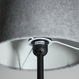Industrial Elegance Grey Floor Lamp