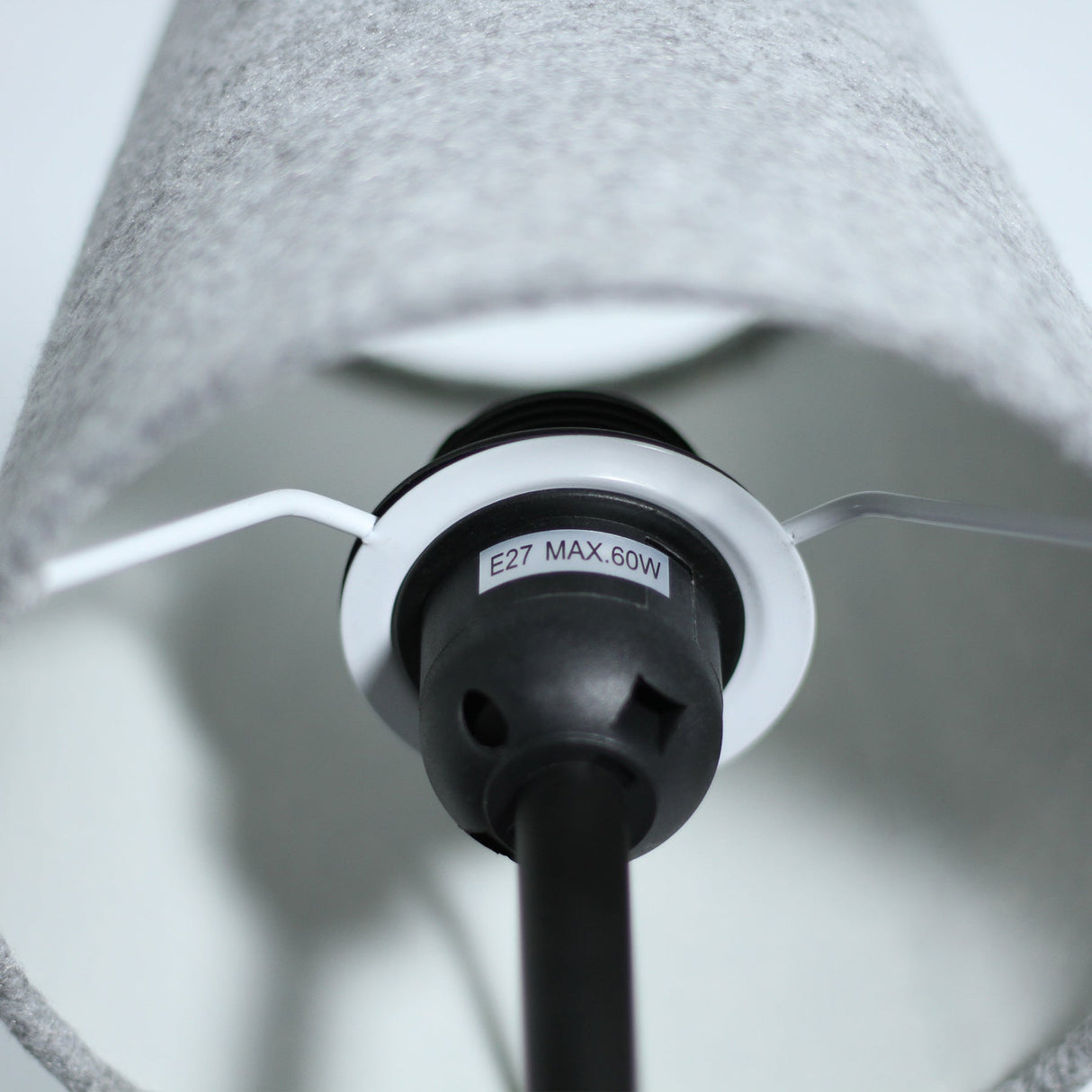 Industrial Elegance: Jerome Grey Table Lamp