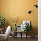 Audrey Adjustable Floor Lamp - Sleek Black Design - Extra Image