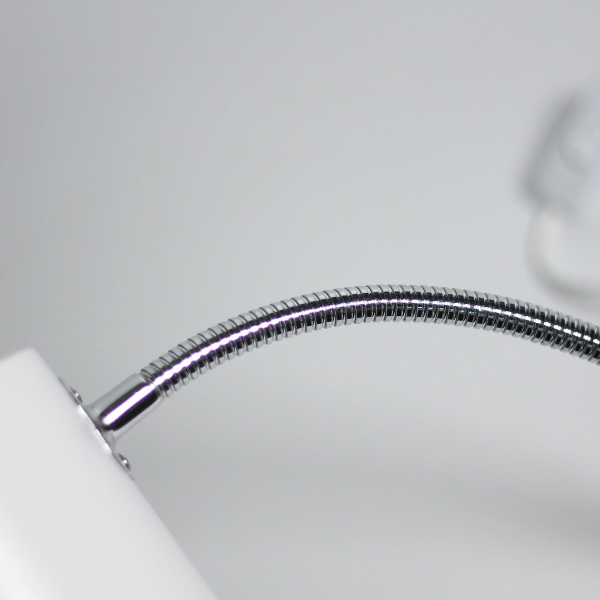 Ellie Adjustable Clip-On Table Lamp in White