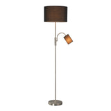 Cylinya Mother and Child Floor Lamp - Black - Front View