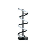 Cirrhi LED Table Lamp - Black - Front View