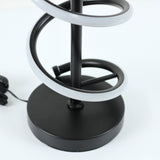 Cirrhi LED Table Lamp - Black - Side View