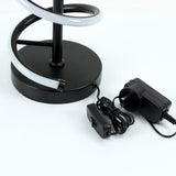 Cirrhi LED Table Lamp - Black - Close-Up Angle