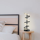 Cirrhi LED Table Lamp - Black - Low Angle