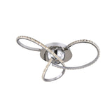 Irie Dimmable 3 Lights LED Ceiling Light - Chrome