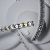 Irie Dimmable 3 Lights LED Ceiling Light - White - Top-Down View