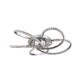 Irie Dimmable 5 Lights LED Ceiling Light - Chrome