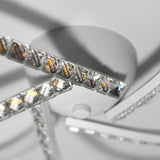 Irie Dimmable 5 Lights LED Ceiling Light - White - Top-Down View