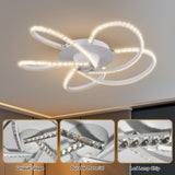 Irie Dimmable 5 Lights LED Ceiling Light - White - Extra Image