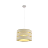 Elegant Grey Trio Pendant Light - Front View