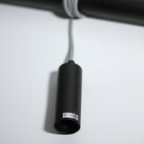 Bikkel Black Four-Light Suspension Lamp