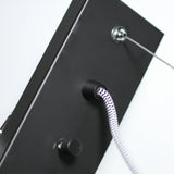 Bikkel Black Four-Light Suspension Lamp