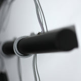 Bikkel Black Four-Light Suspension Lamp