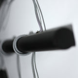 Bikkel Black Four-Light Suspension Lamp - Close-Up Angle
