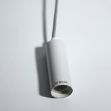 Bikkel 4-Light White Pendant Ceiling Fixture - Top-Down View