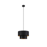 Rabiya Pendant Light - Black - Front View