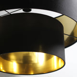 Rabiya Pendant Light - Black - Rear View