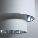 Rabiya Pendant Light - White - Top-Down View