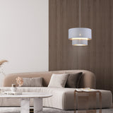Rabiya Pendant Light - White - Close-Up Angle