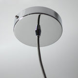 Casablance Small Chrome Pendant Light