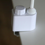 Adjustable LED Desk Lamp with Eye Protection and USB Power - Front View