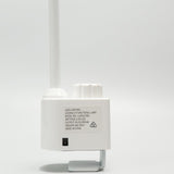 Adjustable LED Desk Lamp with Eye Protection and USB Power - Side View