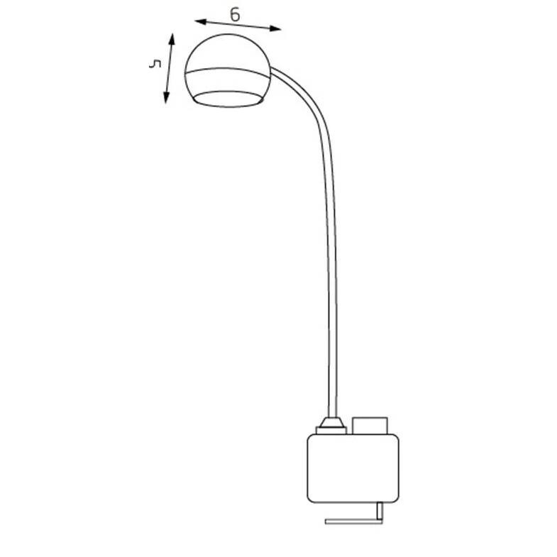 Adjustable LED Desk Lamp with Eye Protection and USB Power
