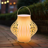 LED Retractable Lantern - Yellow - Side View