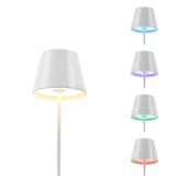 Enoki Portable RGB Table Lamp - White - Side View