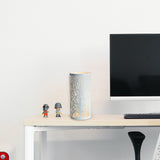 White Forest Table Lamp - Front View
